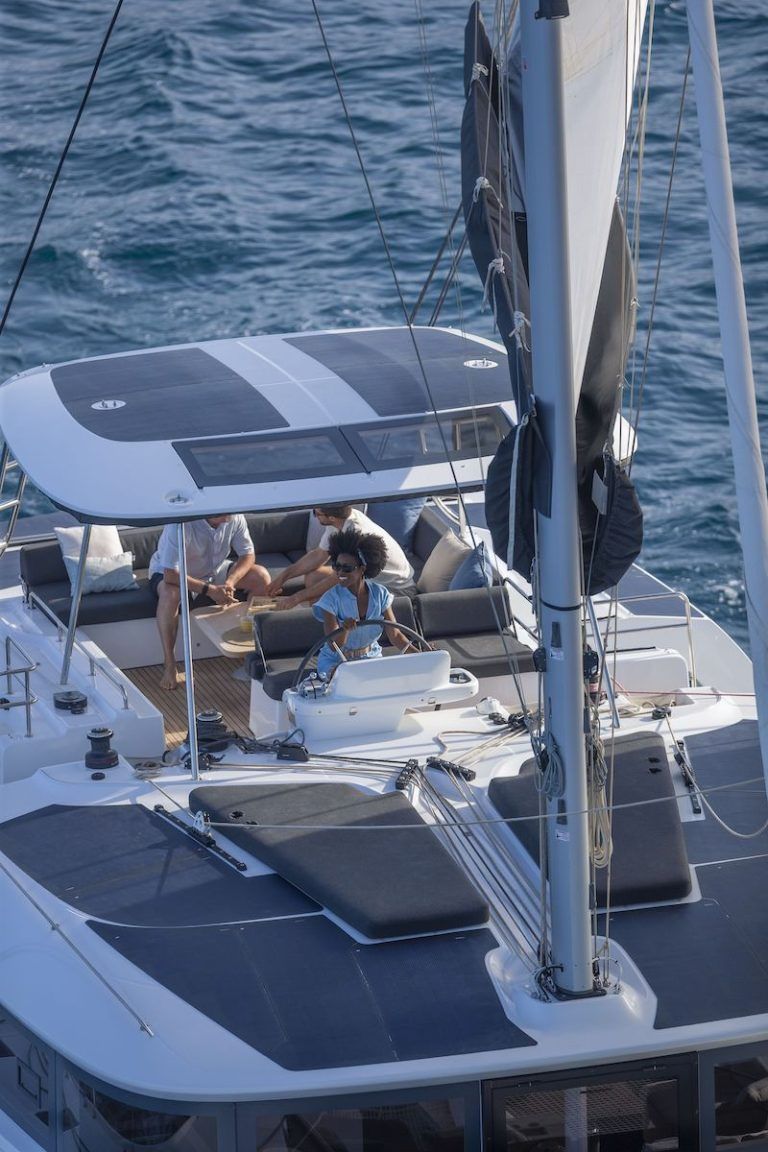 charter a catamaran in greece